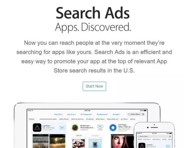 苹果搜索竞价广告（美国区）正式上线！ 第1张